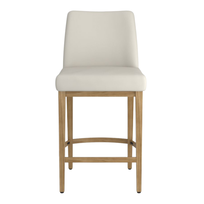 Quinn Counter Stool - Beige and Natural
