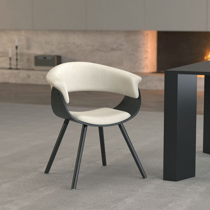 Jerreau Chair - Beige and Black