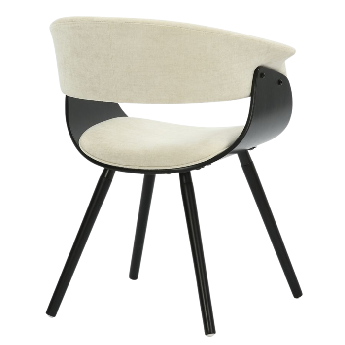 Jerreau Chair - Beige and Black | Hoft Home