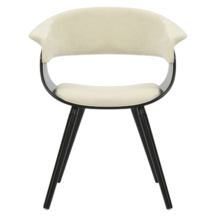 Jerreau Chair - Beige and Black | Hoft Home