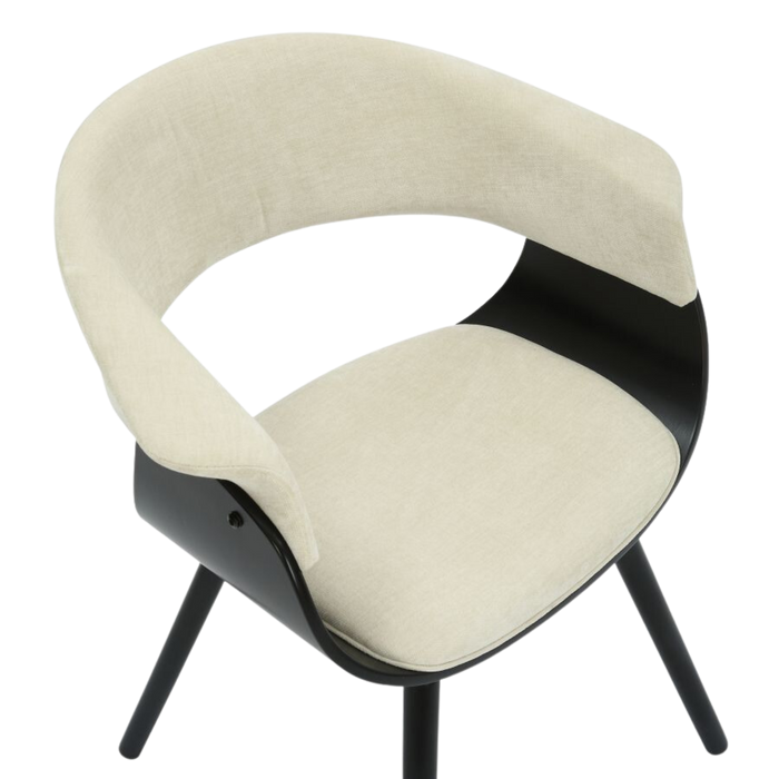 Jerreau Chair - Beige and Black | Hoft Home