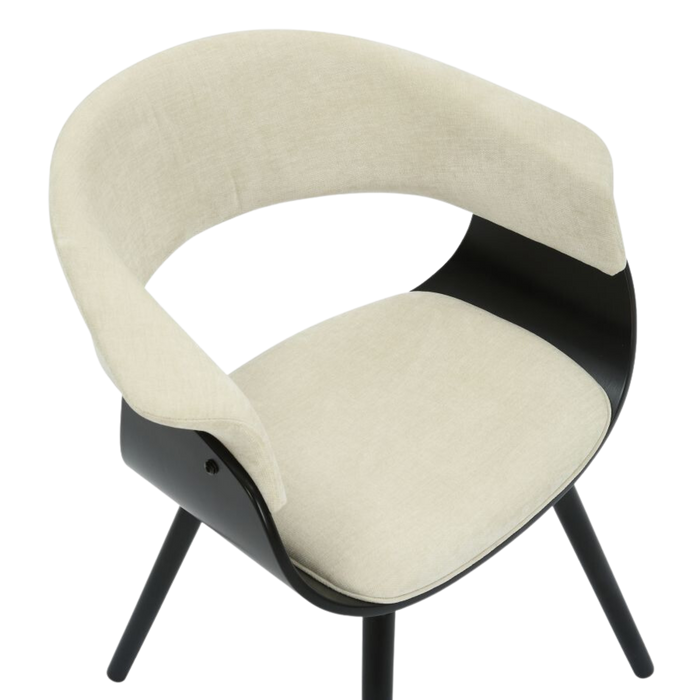 Jerreau Chair - Beige and Black