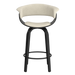 Jerreau Counter Stool - Beige and Black | Hoft Home