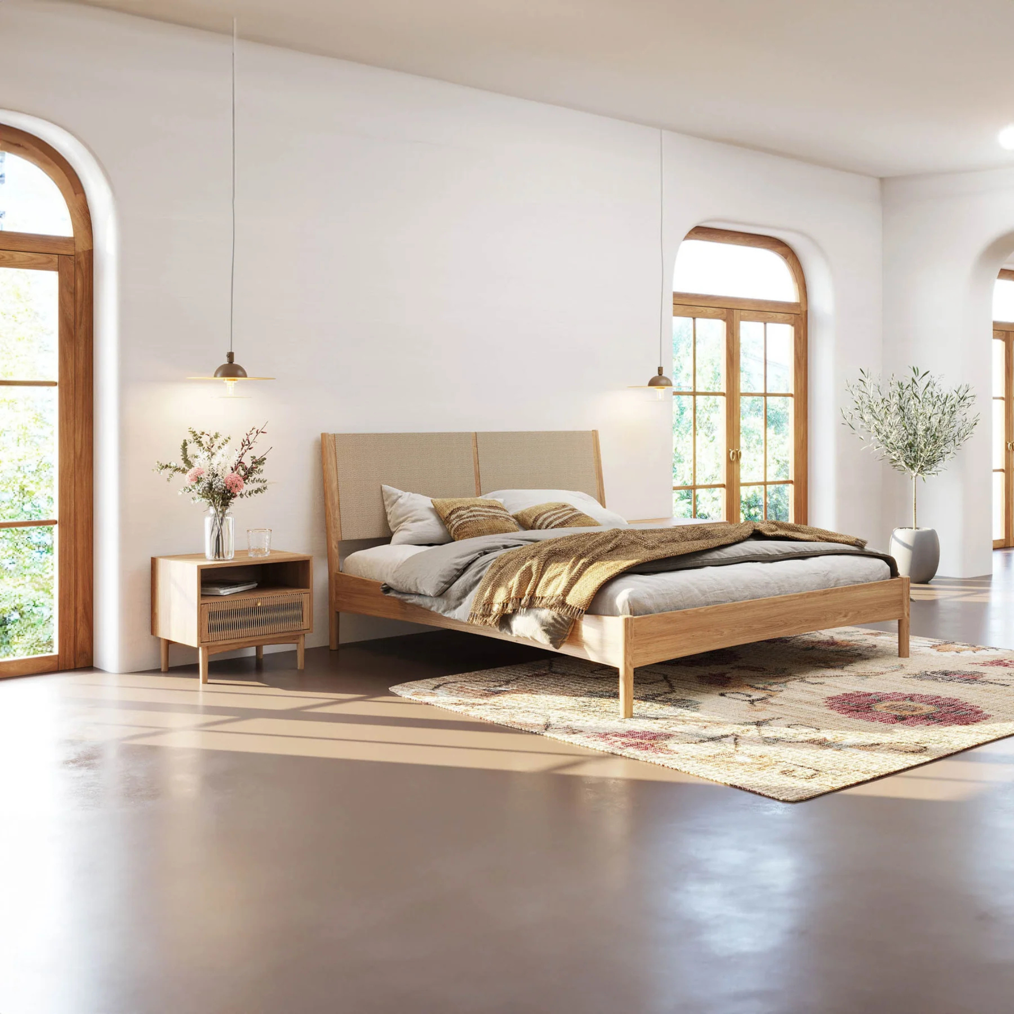 Alder Queen Bed