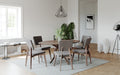 Jakob Dining Chair - Walnut & Iron | Hoft Home