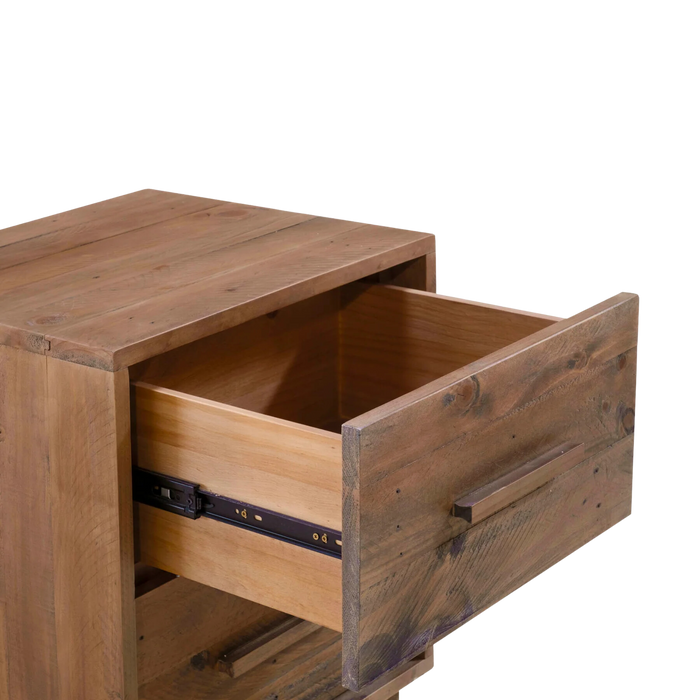 Santos Nightstand - Dark Driftwood