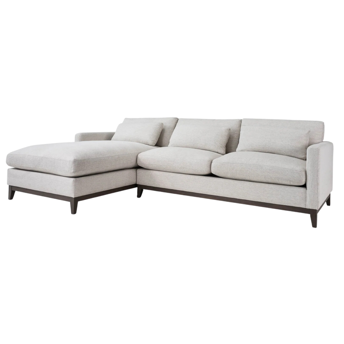 Olave Sectional Sofa - Travertine Cream | Hoft Home