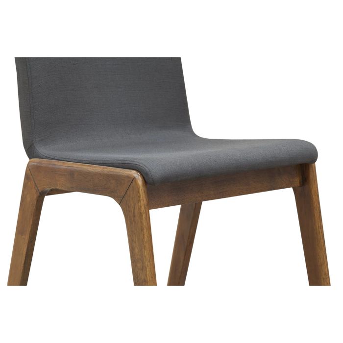 Mikael Dining Chair - Grey & Brown