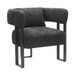 Rian Accent Chair - Charcoal Boucle | Hoft Home
