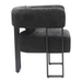 Scarlet Accent Chair - Charcoal Boucle and Black | Hoft Home