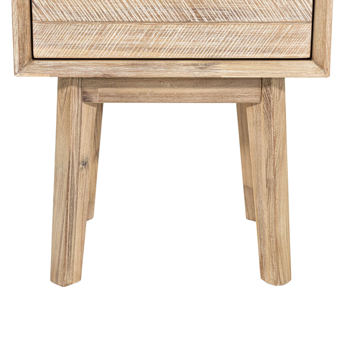 Soleil 1 Drawer Nightstand | Hoft Home