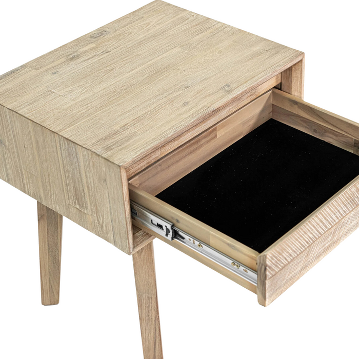 Soleil 1 Drawer Nightstand | Hoft Home