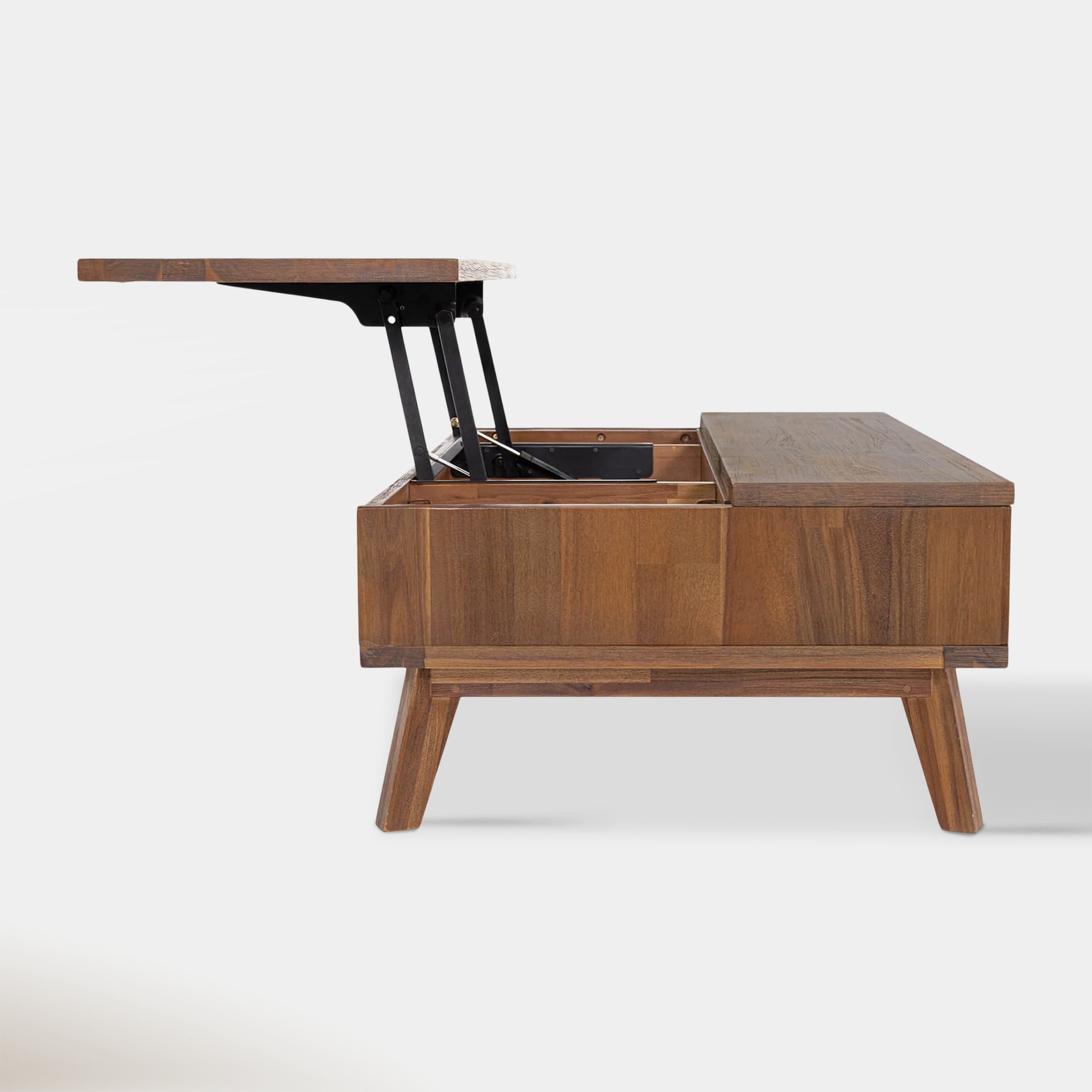 Soleil Lift Top Coffee Table - Light Walnut