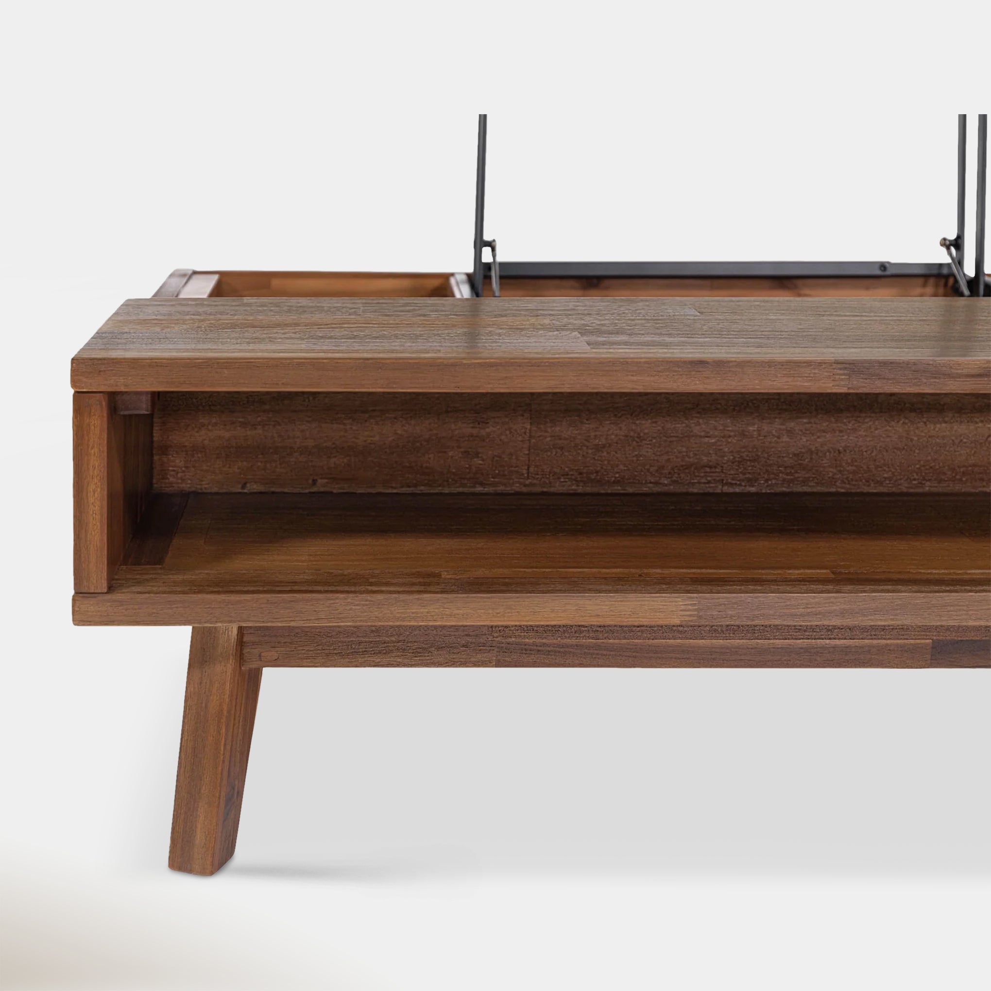 Soleil Lift Top Coffee Table - Light Walnut