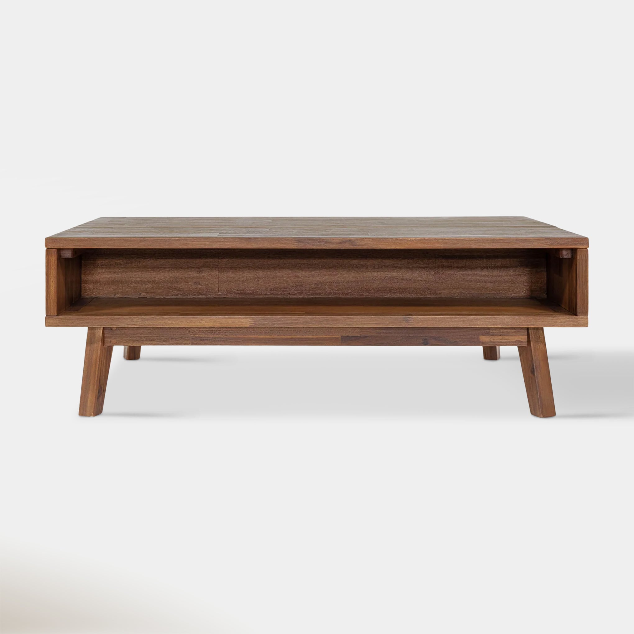 Soleil Lift Top Coffee Table - Light Walnut