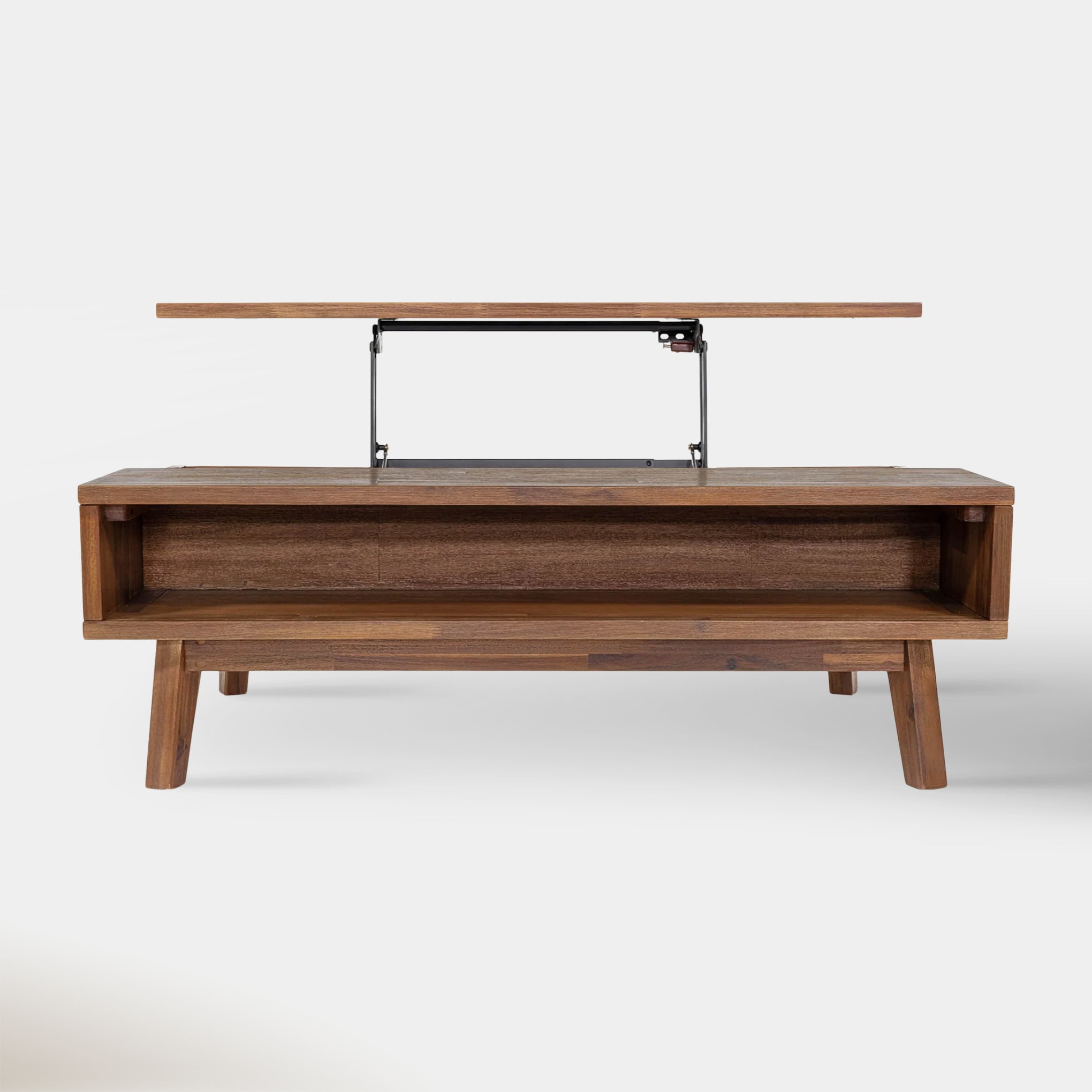 Soleil Lift Top Coffee Table - Light Walnut