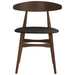 Telyn Chair - Walnut & Black | Hoft Home