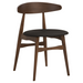 Telyn Chair - Walnut & Black | Hoft Home