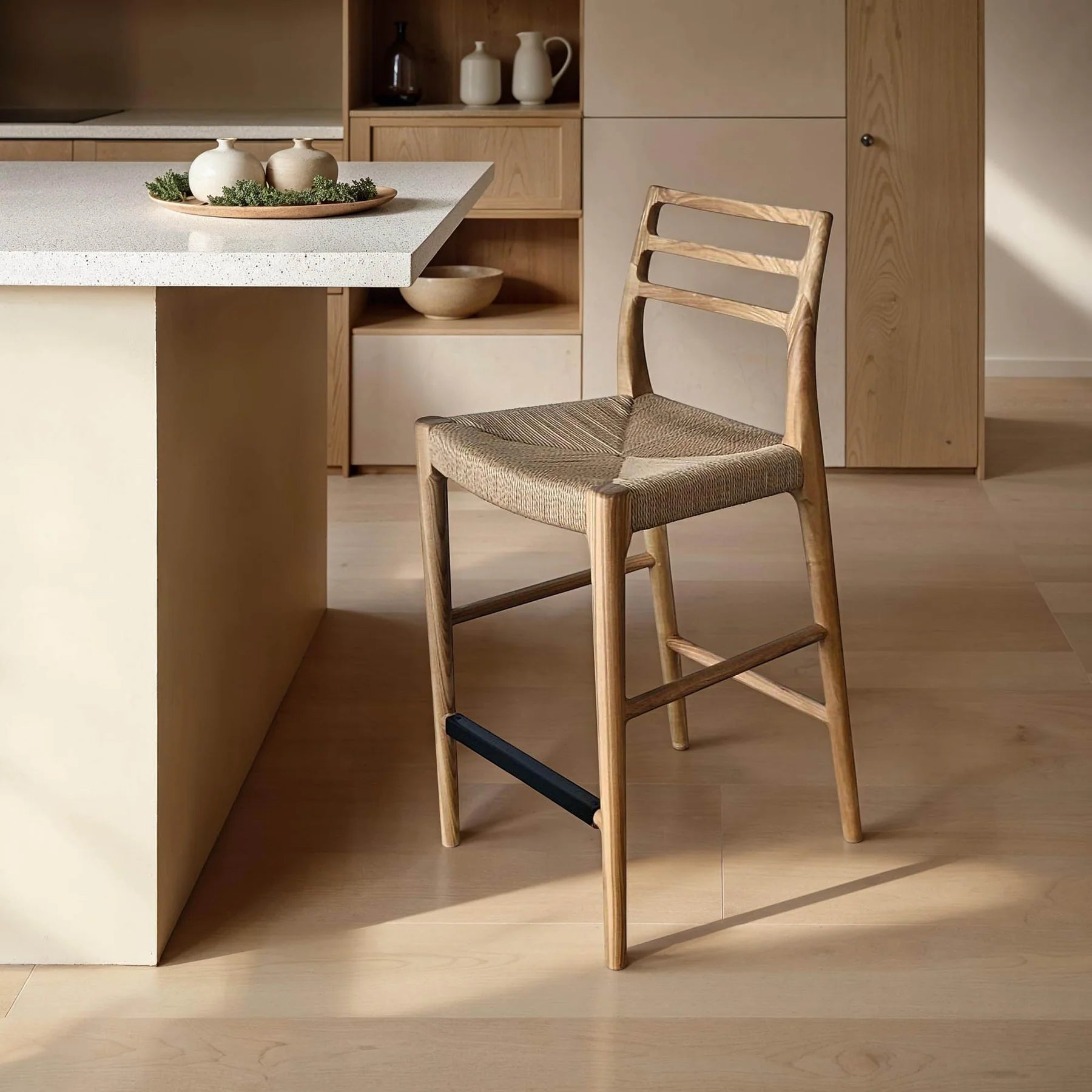 Teva Counter Stool - Oak