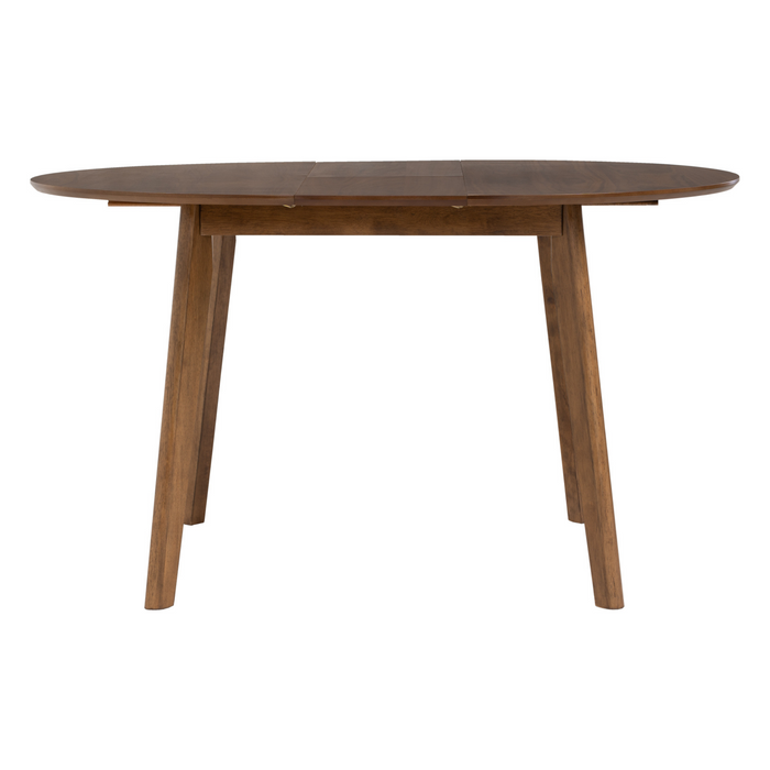 Werner Round Extendable Dining Table - Walnut | Hoft Home