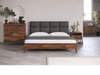 Mikael Queen Bed - Grey | Hoft Home