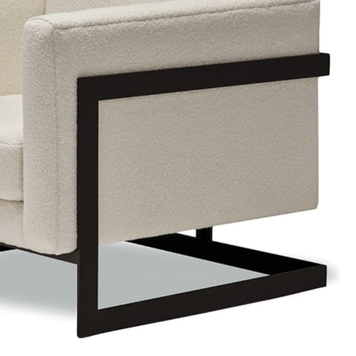 Mav Lounge Chair - Cream | Hoft Home