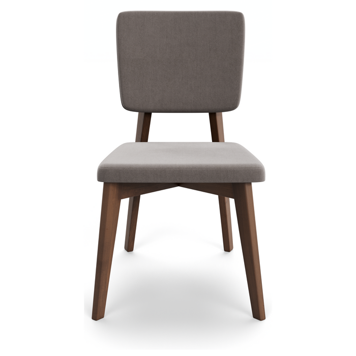 Jakob Dining Chair - Walnut & Smoke | Hoft Home