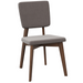 Jakob Dining Chair - Walnut & Smoke | Hoft Home