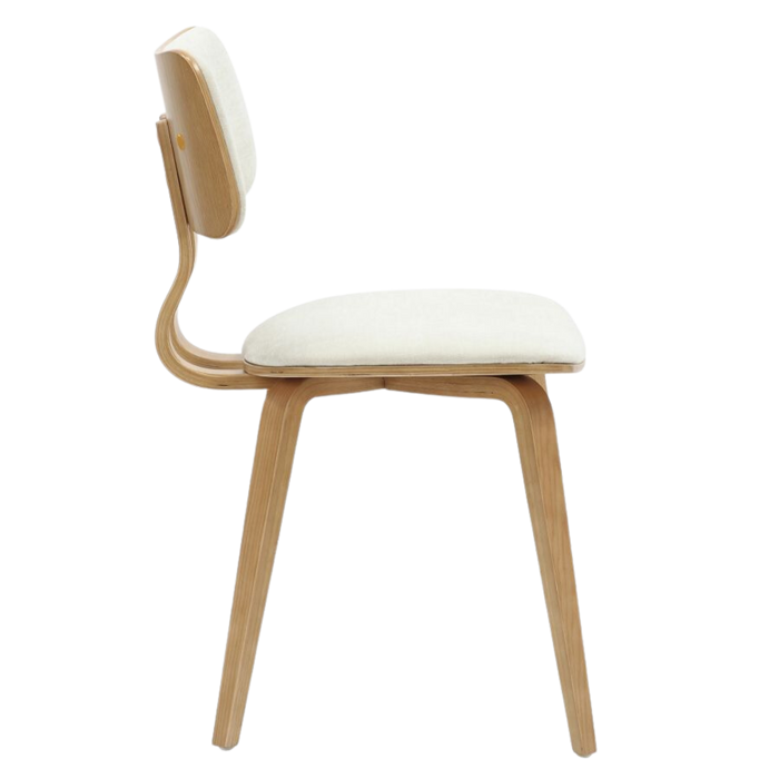 Zaki Dining Chair - Beige and Natural | Hoft Home