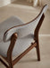 Amara Dining Chair - Walnut & Smoke | Hoft Home