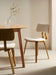 Zaki Dining Chair - Beige and Natural | Hoft Home