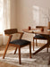 Zola Dining Chair - Walnut & Black | Hoft Home