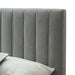 Sasha Queen Bed - Light Grey - Ifortifi Canada