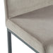 Dray Counter Stool - Grey Velvet & Grey | Hoft Home