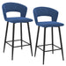 Colibri Counter Stool - Blue Velvet - Ifortifi Canada