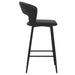 Colibri Counter Stool - Charcoal Velvet | Hoft Home