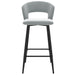 Colibri Counter Stool - Light Grey Velvet | Hoft Home