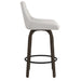 Kenzy Counter Stool - White | Hoft Home