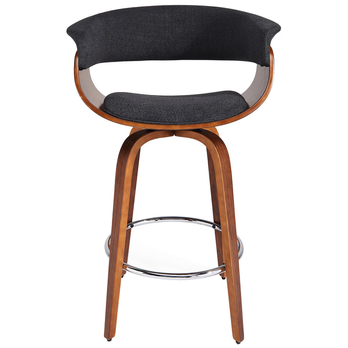 Jerreau Counter Stool - Charcoal | Hoft Home