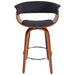 Jerreau Counter Stool - Charcoal | Hoft Home