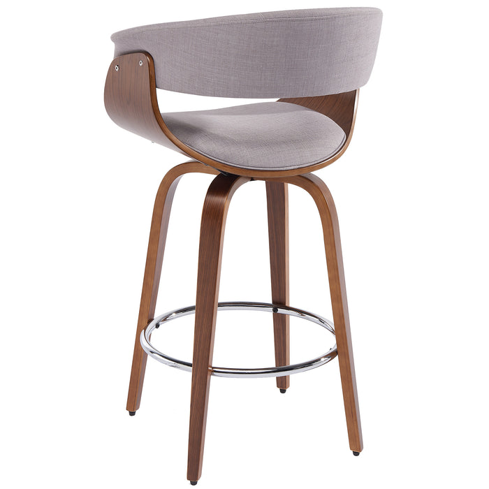 Jerreau Counter Stool - Grey | Hoft Home