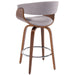 Jerreau Counter Stool - Grey | Hoft Home