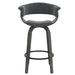 Jerreau Counter Stool - Grey Velvet | Hoft Home