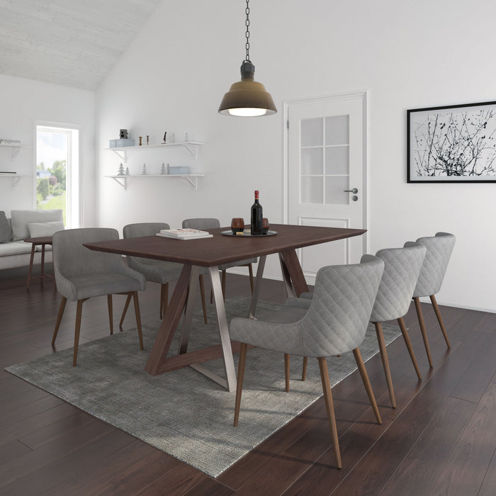 Adair Dining Table - Walnut | Hoft Home