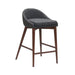 Freya Counter Stool - Grey - Hoft Home