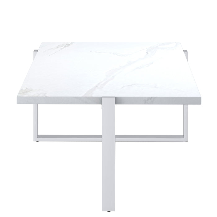 Tydan Coffee Table - White