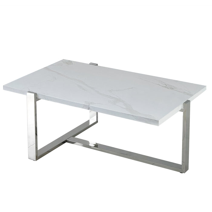 Tydan Coffee Table - White