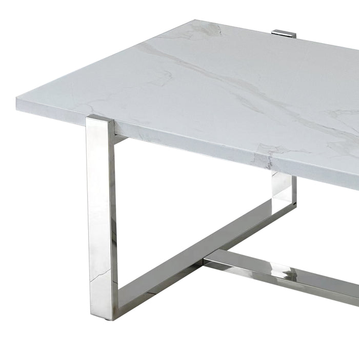 Tydan Coffee Table - White