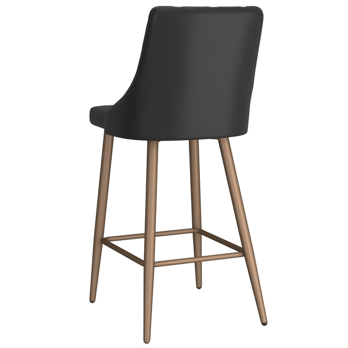 Alora Counter Stool - Black | Hoft Home