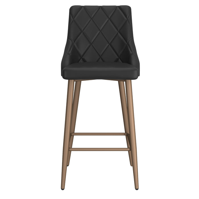 Alora Counter Stool - Black | Hoft Home